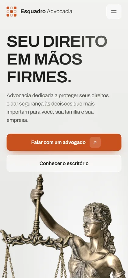 O mesmo modelo no celular
